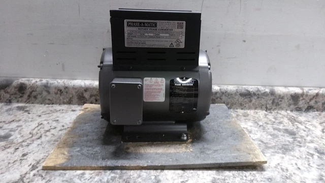 Phase-A-Matic R-3 3 HP 208-240V Input/Output Voltage Rotary Phase Converter