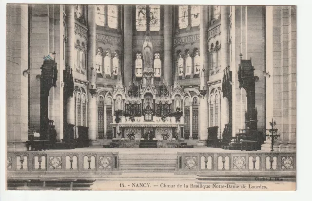 NANCY - Meurthe & Moselle - CPA 54 - Choeur de la Basilique N.D. de Lourdes