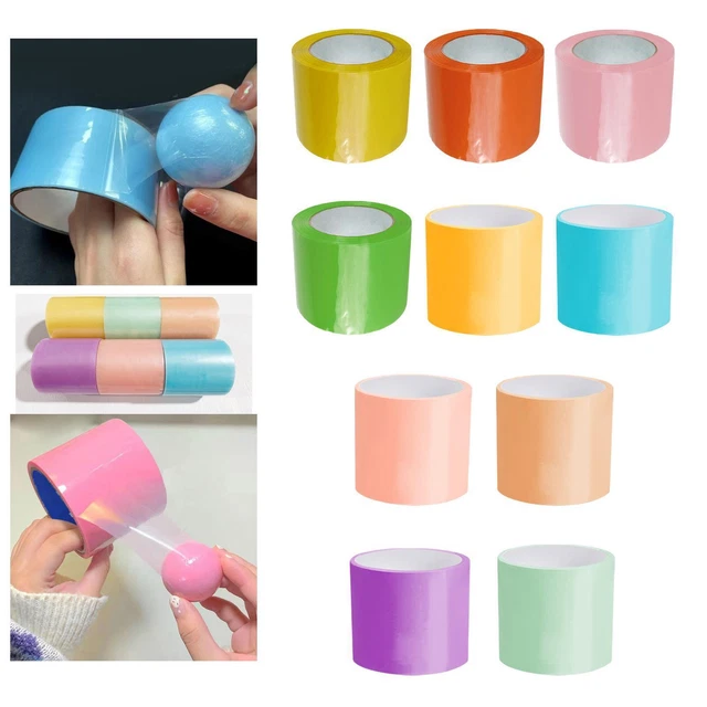 15M Longueur Sticky Ball Tape Relaxant Décoratif Cadeaux D'anniversaire Ball