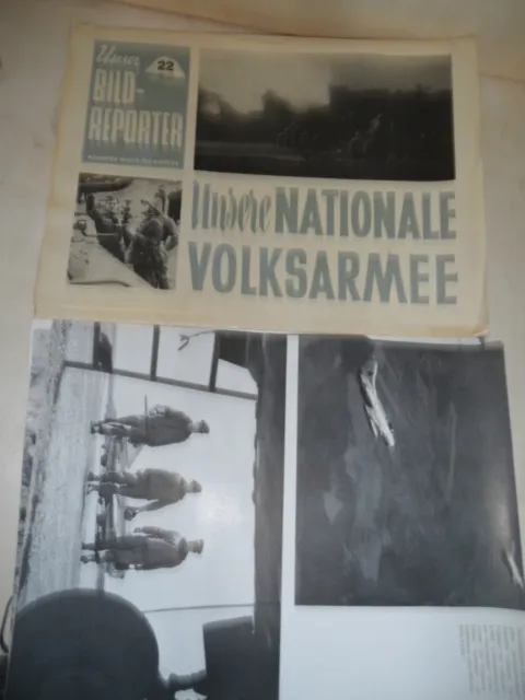 20030 Unser Bildreporter 22 Unsere Nationale Volksarmee 1964 16 Tafeln