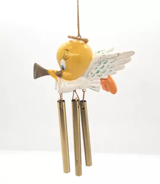 Looney Tunes Tweety Bird Chime Ornament Warner Bro Studio Rare Wing Color