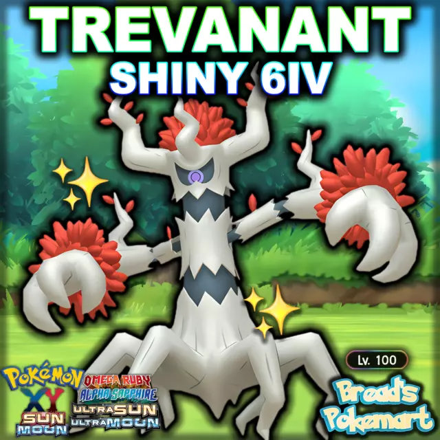 ✨ SHINY 6IV RESHIRAM ✨ Pokemon XY ORAS + Ultra Sun & Moon 3DS