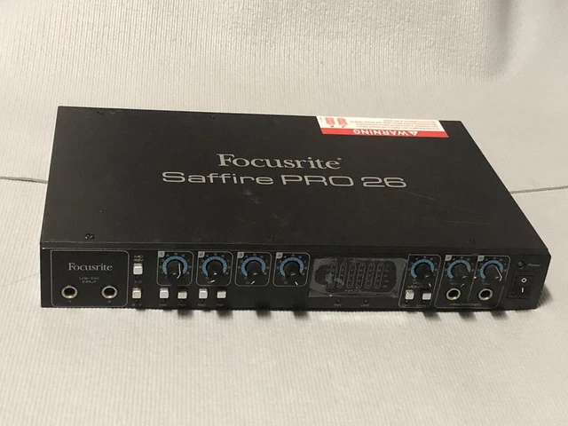 Focusrite Audio Interface Saffire Pro26
