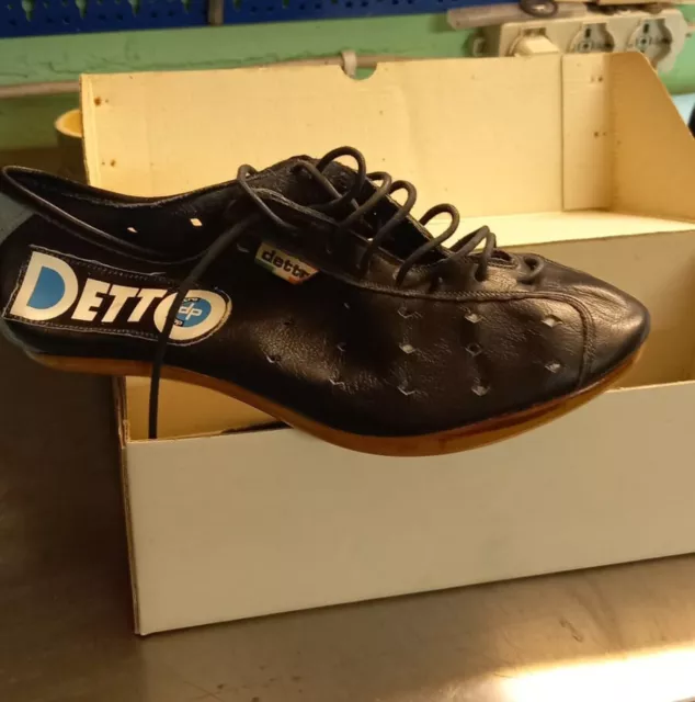 Scarpe Da Ciclismo Vintage Detto Pietro NOS Cycling Vintage Shoes New N.41