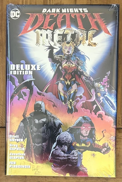 Dark Nights Death Metal Deluxe Edition DC Comics Hardcover HC New Sealed