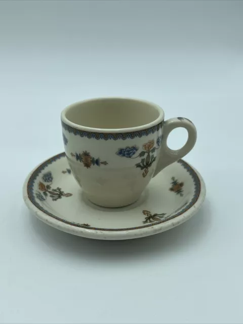 🔥Rare Louisville & Nashville Railroad China Regent Pattern Demi Cup & Saucer🔥