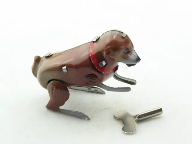 Blechspielzeug - Kleiner hüpfender Hund  5927083