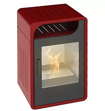 STUFA A BIOETANOLO GMR FIAMMETTA JUNIOR 3 Kw/h in acciaio strutturale verniciato