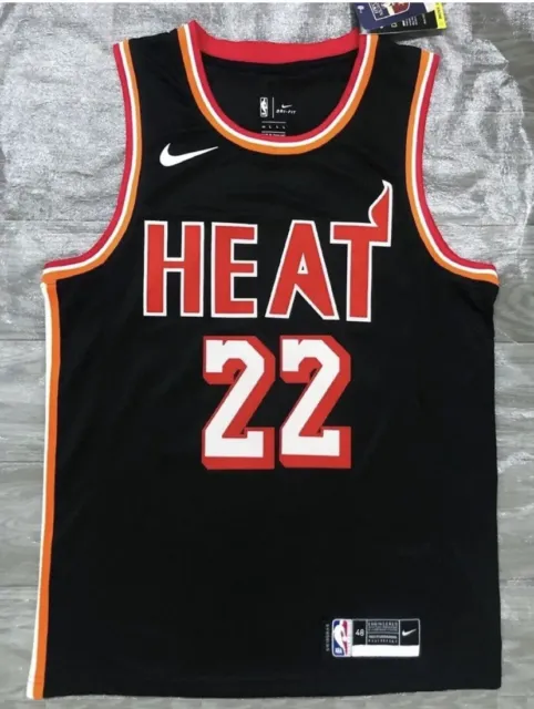 JIMMY BUTLER MIAMI Heat Vice wave City Edition Jersey LARGE Finals Patch  $45.00 - PicClick