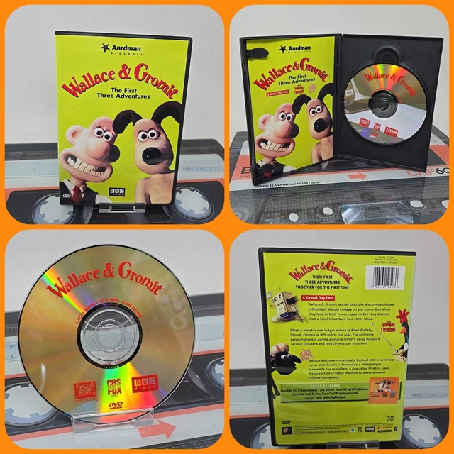 WALLACE GROMIT Complete Collection Dvd Region 1 USA Multi Region wallace-gromit-complete-collection-dvd-region-1-usa-multi-region