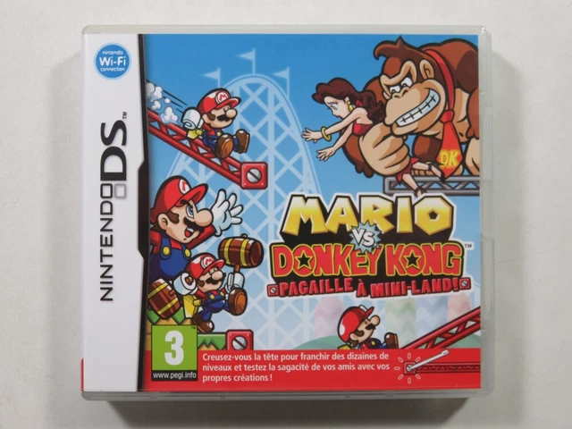 MARIO VS DONKEY Kong Pagaille A Mini Land Nintendo Ds (Nds) Fra