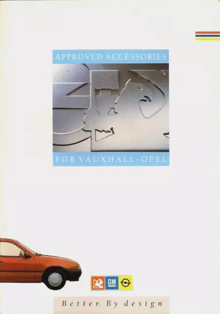 Vauxhall Opel Accessories 1986-87 UK Market Brochure Nova Astra Cavalier Manta