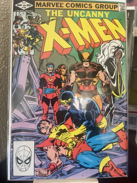 The Uncanny X-Men #155-1982#VG 1st App Of The Brood #Hot Key 🔑