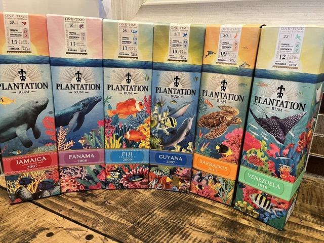 Rhum Plantation - Vintage Collection - Under The Sea - Full Set (no Velier)