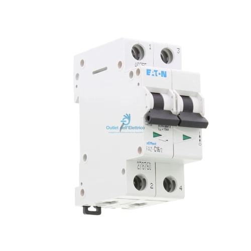 Disjoncteur Magnétothermique 1P 20A 220V 6kA - Protection Surcharge & Court-Circuit - Pour Rail DIN (1 Module)