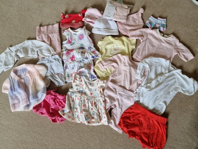 newborn baby girls clothes bundle
