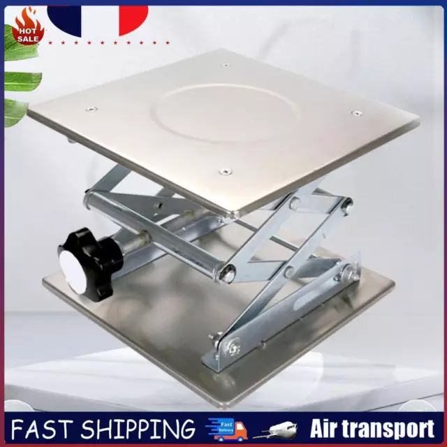 Manual Laboratory Table Lift Adjustable Lab Jack Stand Table Lift (100*100) FR