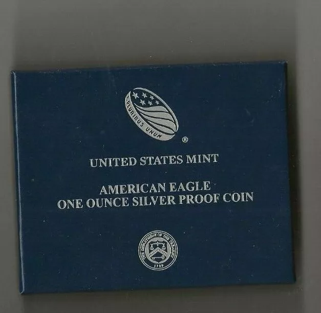 2021 w proof silver American eagle- type 1 (21EA)