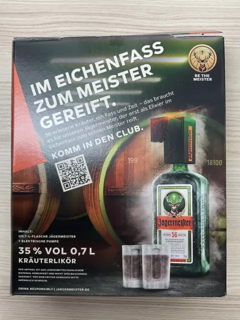 ~~~ Jägermeister ~ Pumpe ~ Elektrisch ~ Dosierer ~ Ausgießer ~ NEU ~ OVP ~~~