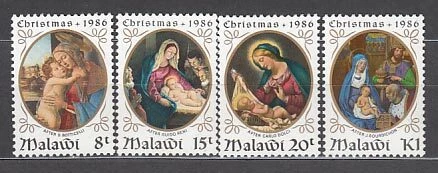 Malawi - Post Yvert 485/8 MNH Weihnachten
