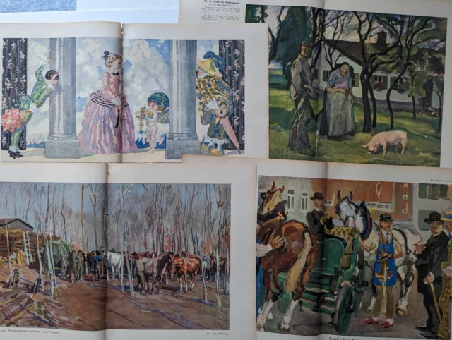 Zeitschrift JUGEND Hirth 1917 Einzelverkauf Doppelseite Fotos + viele weitere