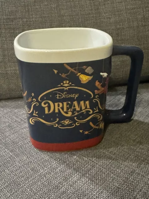 2024 Disney Cruise Line DCL Coffee Mug Disney Dream Ship Sorcerer Mickey Stern