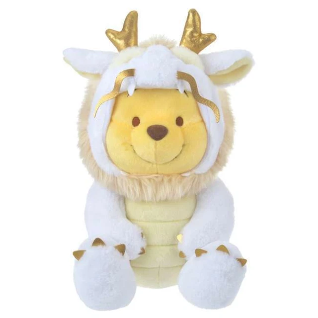 WINNIE THE POOH Plush Toy (M) White ETO POOH 2024 Disney Store Japan