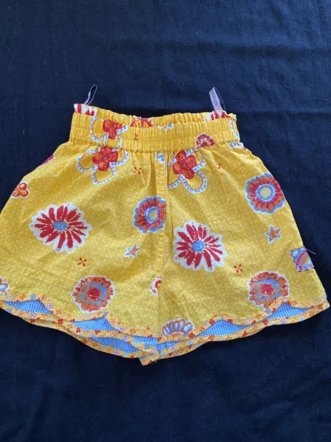 Cakewalk (Netherlands) NWOT Wizard Of Oz Bright Yellow Cotton Shorts - 3T 98cm