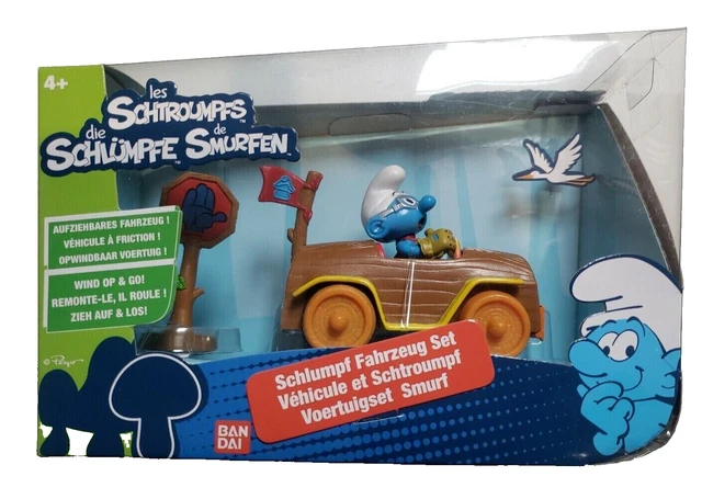 Les Schtroumpfs - Figurine Flexible Céji - Schtroumpf Bûcheron (neuf sous bliste