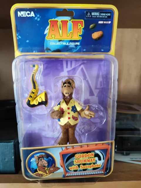 Alf Gordon Shumway with Saxophone by NECA
