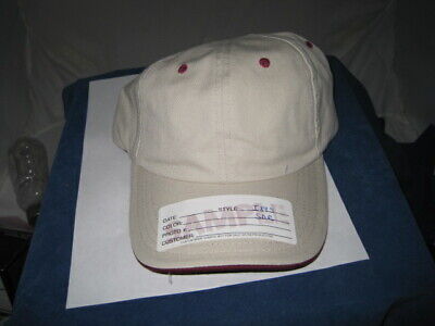 100% Cotton Cap Canvas 6-Panel Low-Profile Adjustable  salesman sample cap