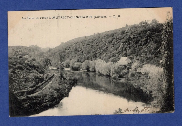 Cc / postcard - CPA / les Bords l'Orne à Mutrecy-Clinchamps Calvados - 14