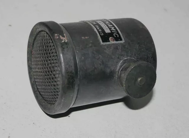 Ancien microphone Melodium Melodynamic 75A