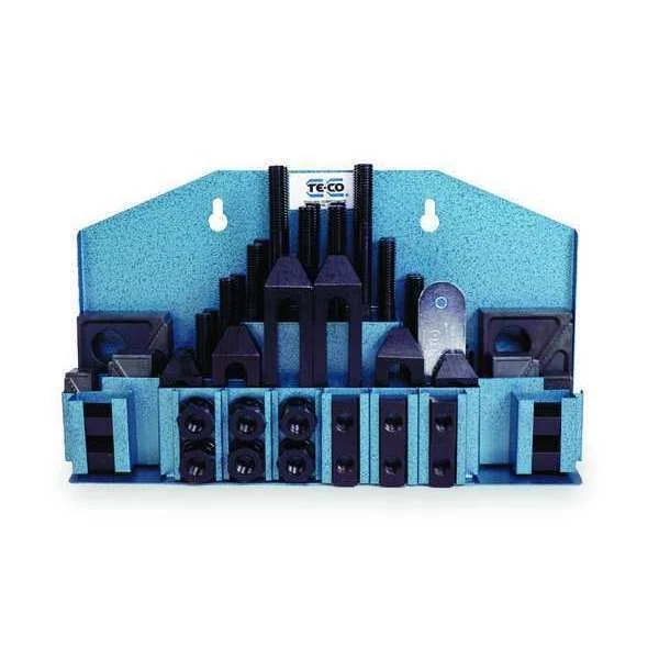 TE-CO Clamping Kit, 3/4, 5/8-11 Stud, 52 Pcs 20416