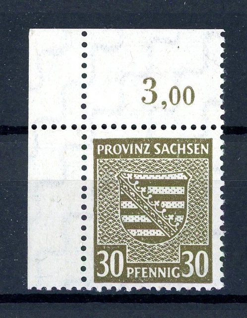 SBZ Provinz Sachsen 83 X b postfrisch geprüft Schulz #JJ786