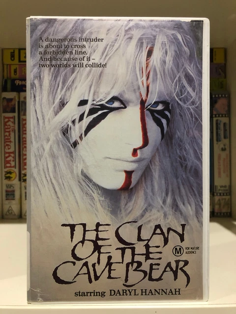 THE CLAN OF THE CAVE BEAR - Daryl Hannah & James Remar - VHS