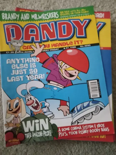 Dandy comics x 19 from 2005 Bundle Joblot