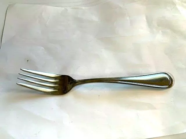 Walco Pacific Rim Glossy Stainless Steel Large Individual Salad Fork 7"