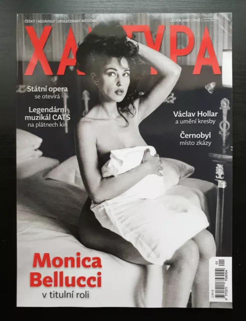 MONICA BELLUCCI COVER, No. 01 / 2020, CZECH MAGAZINE XANTYPA
