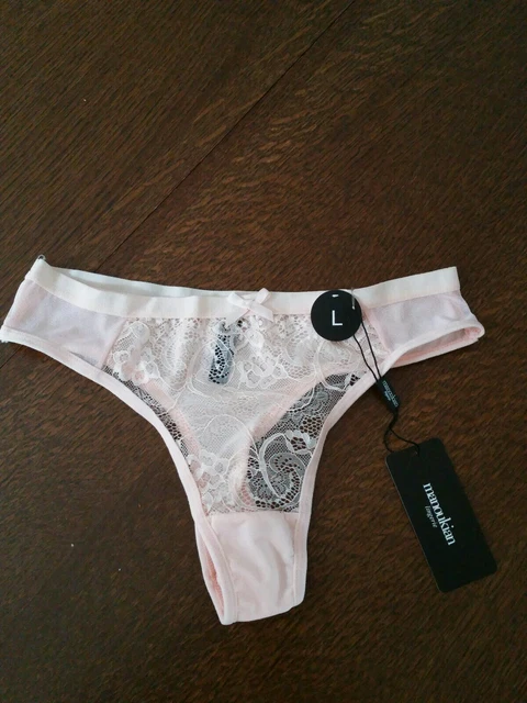 STRING MANOUKIAN TAILLE L Couleur Rose Neuf Avec Étiquette EUR