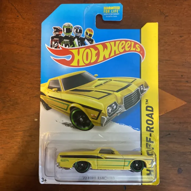 Hotwheels 2014 Off Road Unopened 72 Ford Ranchero Long Card