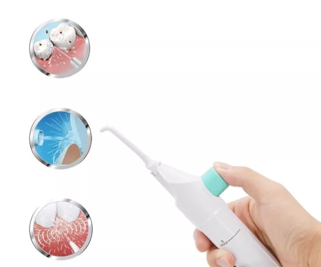 Nuovo filo interdentale corde a getto d'acqua bretelle bretelle prelievo denti senza batterie 2