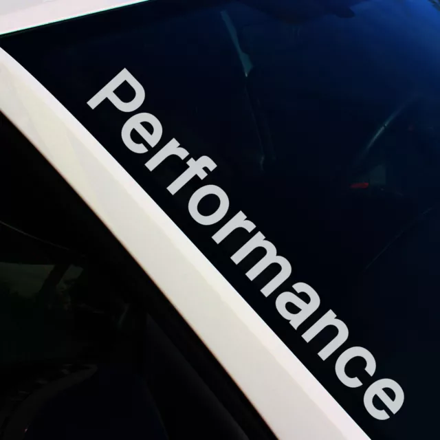 BMW M Performance Frontscheibenaufkleber - Individuelle Gestaltung für Ihr  Auto - Bremssattel-Aufkleber