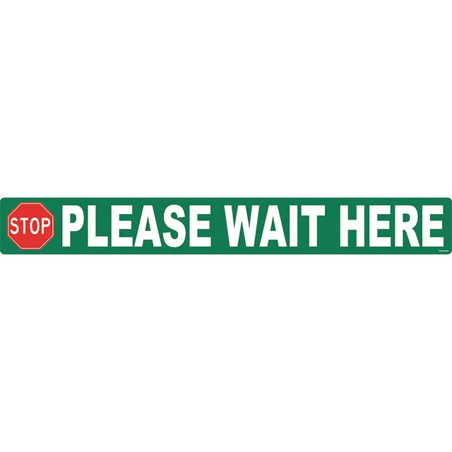 STRANCO INC FS-324-001 Anti-Slip Floor Sign,3"H,24"W