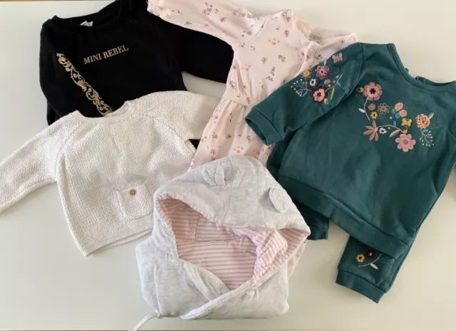 Pacchetto bambine 0-6 (variato) Zara, Mamas & papas, Next, River Island, George