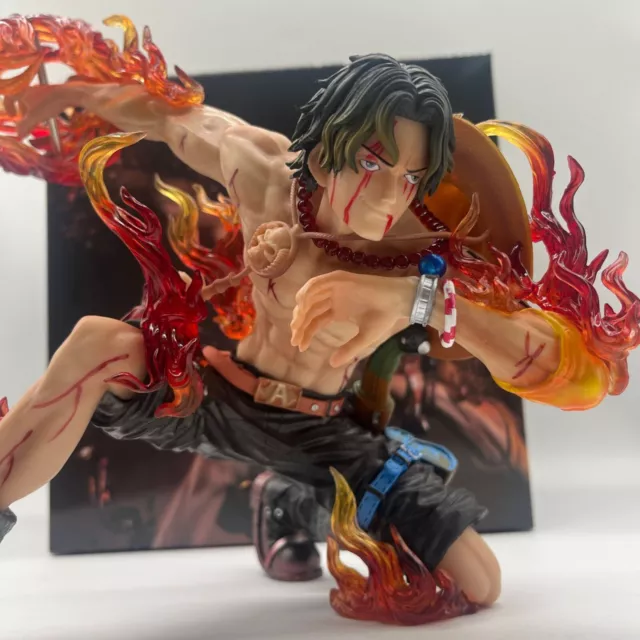 Feuer Faust Portgas D. Ace PVC Figur Anime Modell Statue Spielzeug Sammlerstück