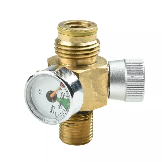 Efficient Male On/Off Valve for Paintball CO2 Tanks Reliable Operation