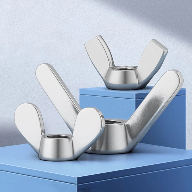 Stainless Steel Butterfly Nuts M3 M4 M5 M6 M8 M10 M12 M16 M20 M24 Wing Nuts