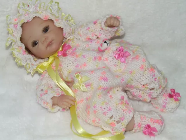 Hand Knitted Dolls Clothes Fit Emmy Or Similar 10" Doll