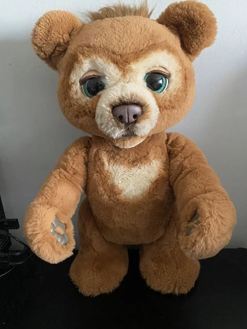 Fur Real Oso De Peluche Interactivo Cubby Curious Bear Toy Peluche